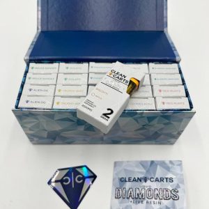 Clean carts 2g liquid diamonds + live resin bulk offer